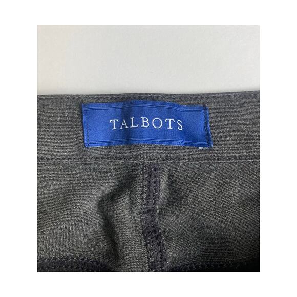 Talbots Women's Dark Gray High-Waist Jegging Ankle Pants Office Workwear Size 10 - Picture 4 of 9